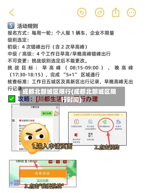 成都北部城区限行(成都北部城区限行时间)-第2张图片
