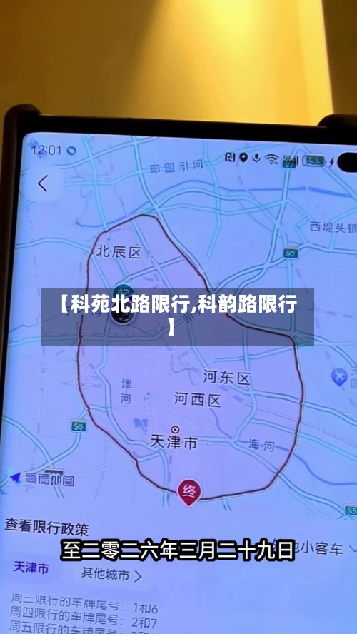 【科苑北路限行,科韵路限行】-第3张图片