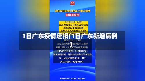 1日广东疫情速报(1日广东新增病例)-第2张图片