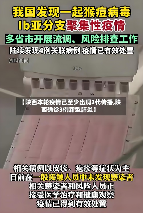 【陕西本轮疫情已至少出现3代传播,陕西确诊3例新型肺炎】-第2张图片