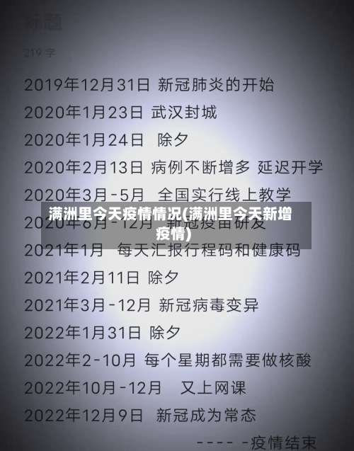 满洲里今天疫情情况(满洲里今天新增疫情)-第2张图片