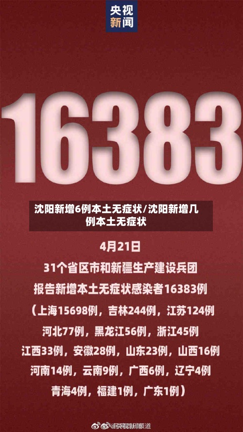 沈阳新增6例本土无症状/沈阳新增几例本土无症状-第2张图片