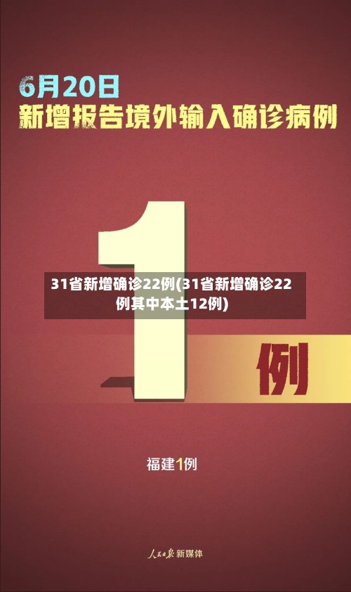 31省新增确诊22例(31省新增确诊22例其中本土12例)-第2张图片