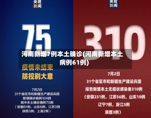 河南新增7例本土确诊(河南新增本土病例61例)-第2张图片