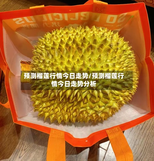 预测榴莲行情今日走势/预测榴莲行情今日走势分析