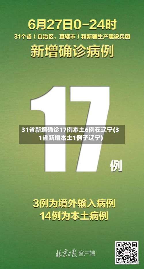 31省新增确诊17例本土6例在辽宁(31省新增本土1例子辽宁)-第3张图片