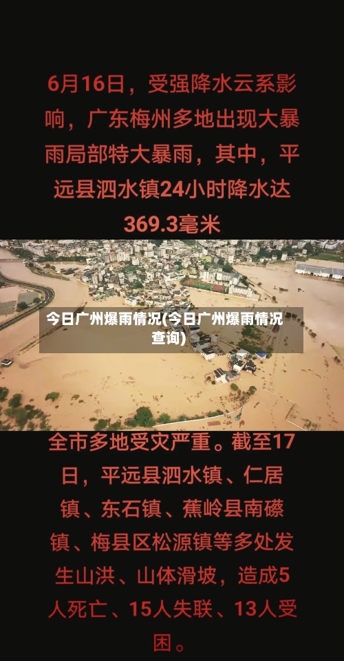 今日广州爆雨情况(今日广州爆雨情况查询)