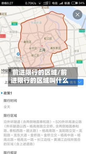前进限行的区域/前进限行的区域叫什么