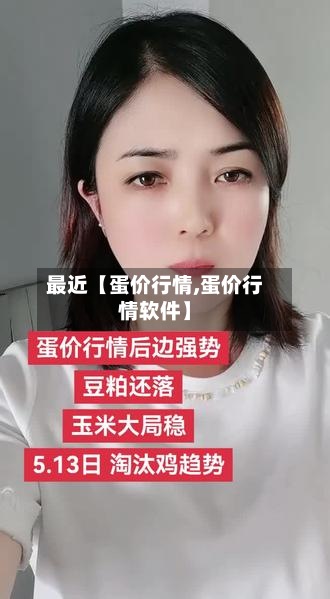 最近【蛋价行情,蛋价行情软件】