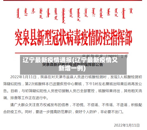 辽宁最新疫情通报(辽宁最新疫情又新增一例)