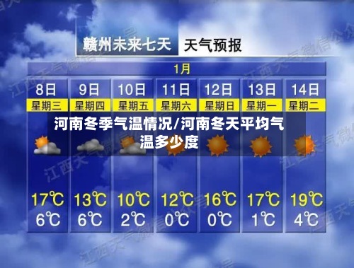 河南冬季气温情况/河南冬天平均气温多少度