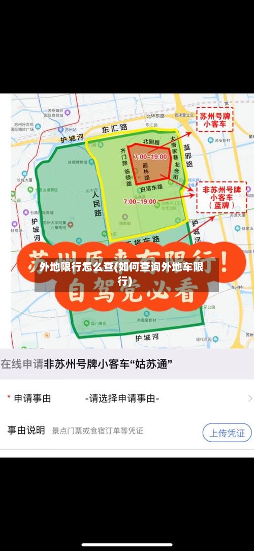 外地限行怎么查(如何查询外地车限行)-第2张图片