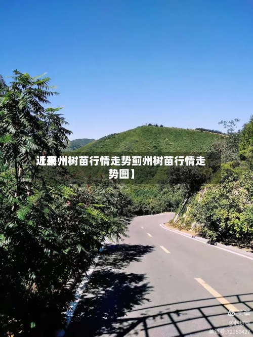 近来【蓟州树苗行情走势蓟州树苗行情走势图】