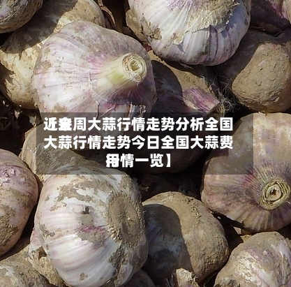 近来【全周大蒜行情走势分析全国大蒜行情走势今日全国大蒜费用行情一览】