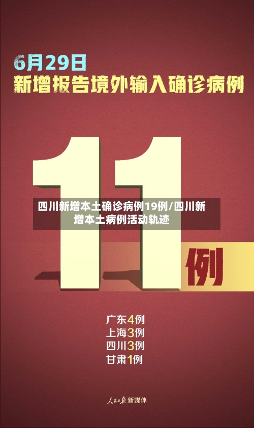 四川新增本土确诊病例19例/四川新增本土病例活动轨迹-第2张图片