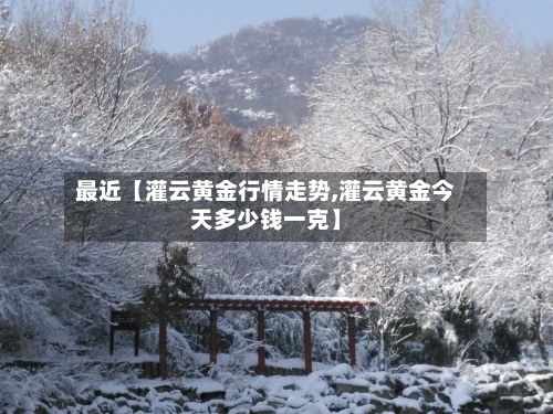 最近【灌云黄金行情走势,灌云黄金今天多少钱一克】-第2张图片