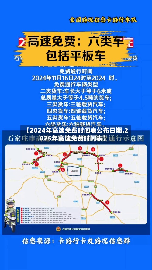【2024年高速免费时间表公布日期,2025年高速免费时间表】