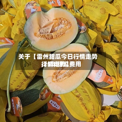 关于【雷州甜瓜今日行情走势,25年甜瓜费用行情走势】-第2张图片