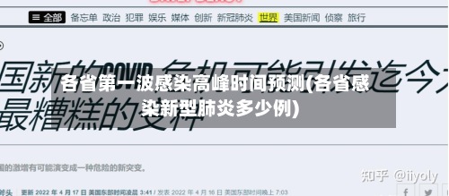 各省第一波感染高峰时间预测(各省感染新型肺炎多少例)-第3张图片