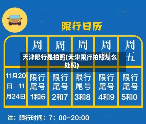 天津限行是拍照(天津限行拍照怎么处罚)