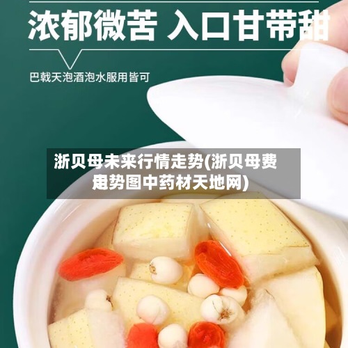 浙贝母未来行情走势(浙贝母费用走势图中药材天地网)-第2张图片