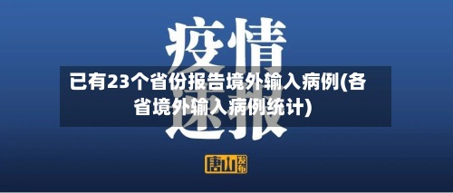 已有23个省份报告境外输入病例(各省境外输入病例统计)-第2张图片